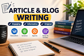 write engaging articles and blog post