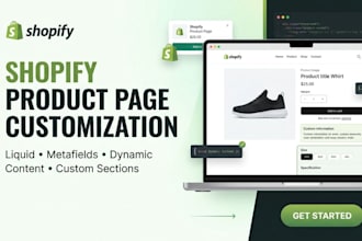 customize your shopify product page with liquid and dynamic content