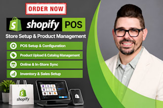 set up shopify pos and manage your store products