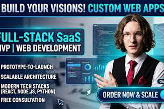 build a custom web app or b2b saas prototype