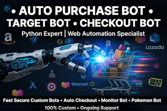 auto purchase bot, shopping bot, popmart bot, auto buying bot, pokemon bot