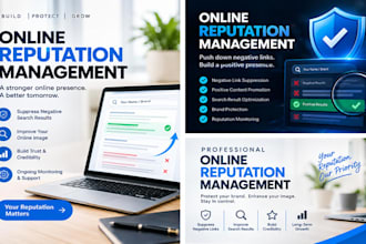 manage your online reputation and suppress negative link