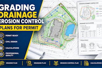 design grading, drainage and erosion control plans