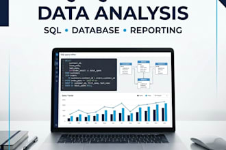 write sql queries and analyze your database data