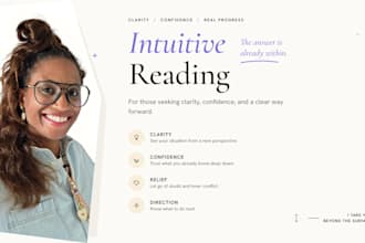 give you an intuitive soul reading for clarity and guidance