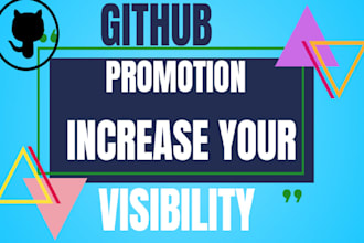promote your github repository and increase its visibility