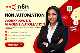 build n8n automation, ai workflow and n8n ai agent automation