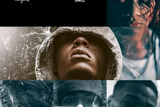 design a mixtape cover or album cover