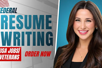 deliver ats federal resume writing, government resume for usajobs and veterans