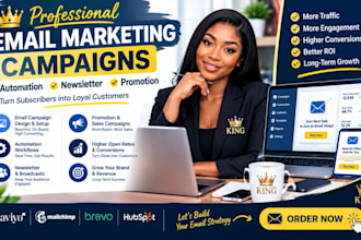 create email marketing campaigns automation newsletter promotion