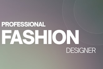 be professional female fashion designer and stylist
