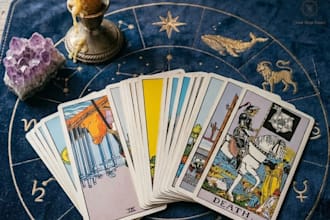 give you a personalized tarot and divination reading