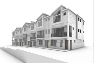 3d modeling architecture with rhinoceros, revit, sketchup