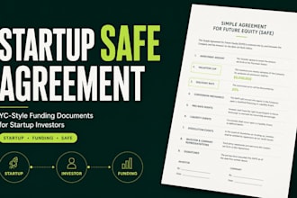 draft high stakes yc style safe agreements for your startup