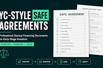 draft high stakes yc style safe agreements for your startup