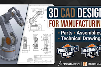 crear modelos cad 3d para el diseño de productos mecánicos e industriales