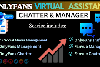 be your expert only fan chatter and virtual assistant onlyfans manager