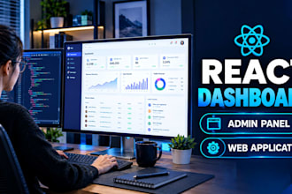 build a custom react dashboard for your business