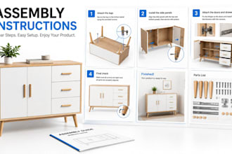 create product manual instruction manual user guide and PDF