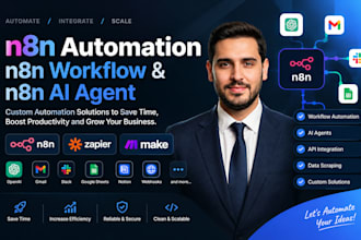 build n8n automation, n8n workflow and n8n ai agent