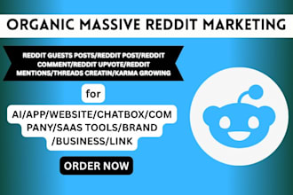 make reddit SEO backlink post for saas website ai tools