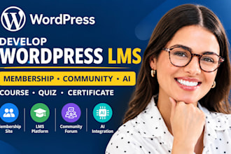 tutor lms wordpress course website, quiz, certificate and student dashboard