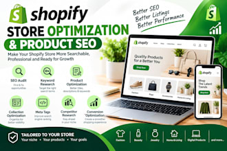 improve your shopify store seo and product listings