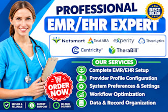 setup netsmart ehr total aba experity emr theralytics centricity emr therabill