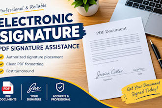 create interactive PDF signature forms