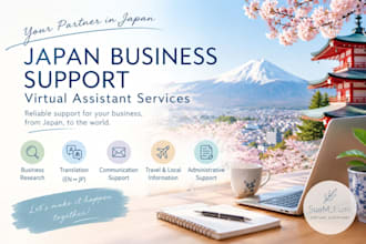 help you with your business in japan