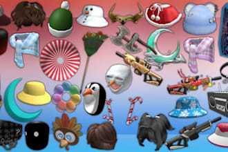 create custom roblox ugc accessories, outfits and hair