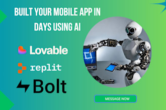 fix or create ai new web app using lovable , replit , bolt ai