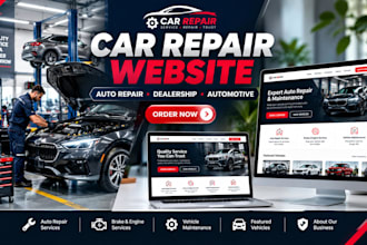 build car repair website auto repair website car dearlership automotive website