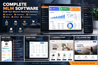 develop a complete PHP MLM software