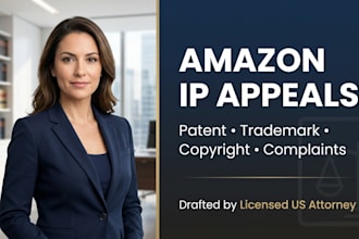 draft a professional amazon patent non infringement letter for IP appeal