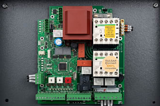 design industrial automation pcb with mcu sensors motor control