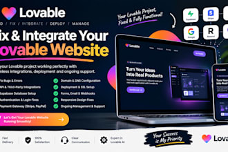 fix your lovable website, integrations and deployment issues