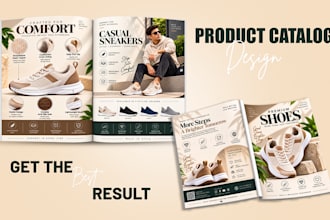 design professional product catalogs, brochures and booklets