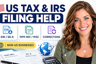 do ein application for non US residents, US tax filing, 1099 nec and 1099 misc