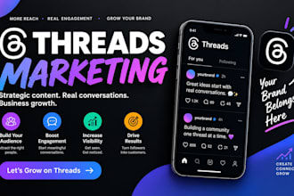 manage threads marketing and grow your threads account organically
