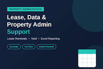 manage your lease renewals and property administration tasks