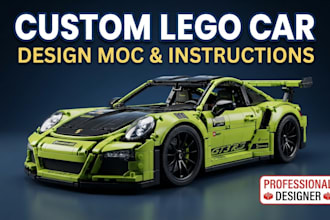lego moc custom lego design lego car bricklink studio lego technic