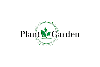 make a unique home landscaping and garden logo