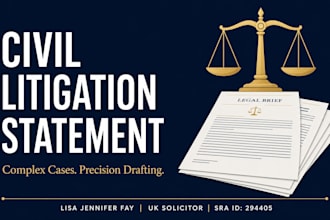 draft your complex UK civil litigation witness statement