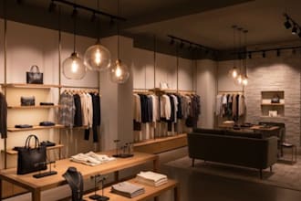do retail store design , 3d interior design shop and creative shop front