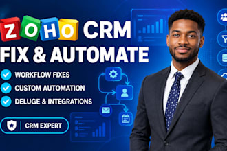 fix your zoho CRM workflows, automation and deluge errors