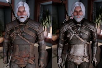 create skyrim or resident evil mod, starfield, armor, weapons, skyrim quest mod