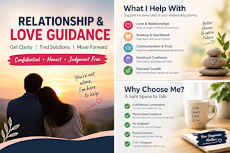 give honest relationship advice and help you find clarity