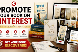 promote your children book, christian devotional book on pinterest