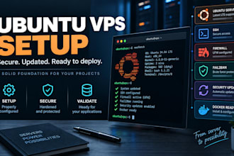 setup and secure your ubuntu vps server